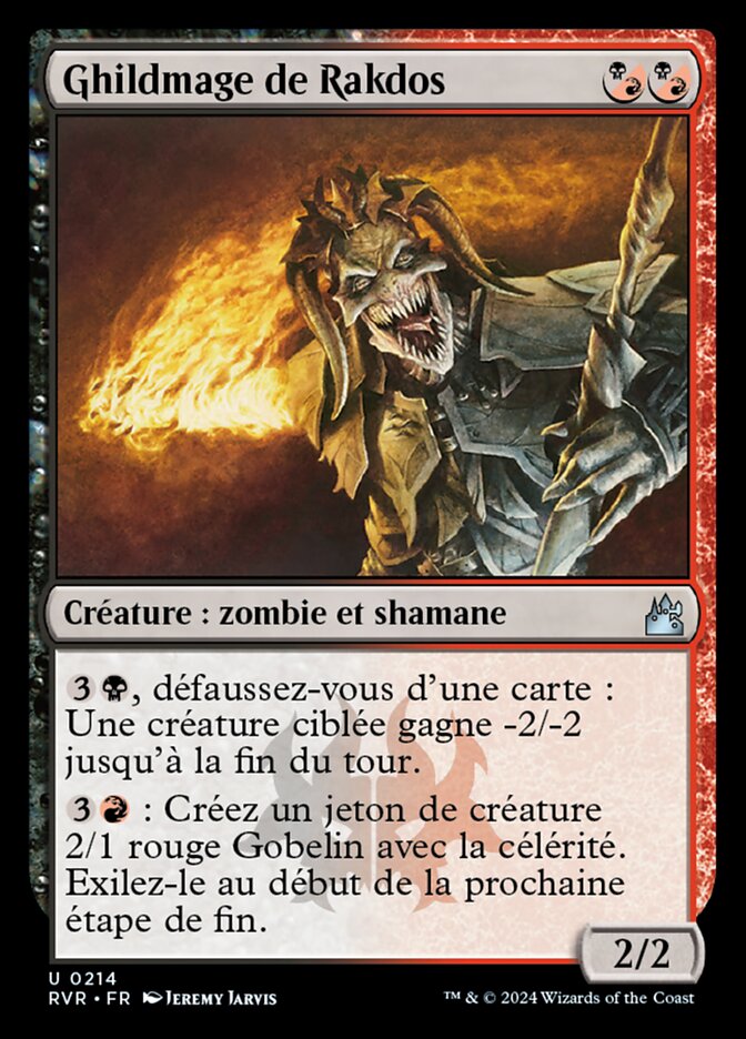 Ghildmage de Rakdos