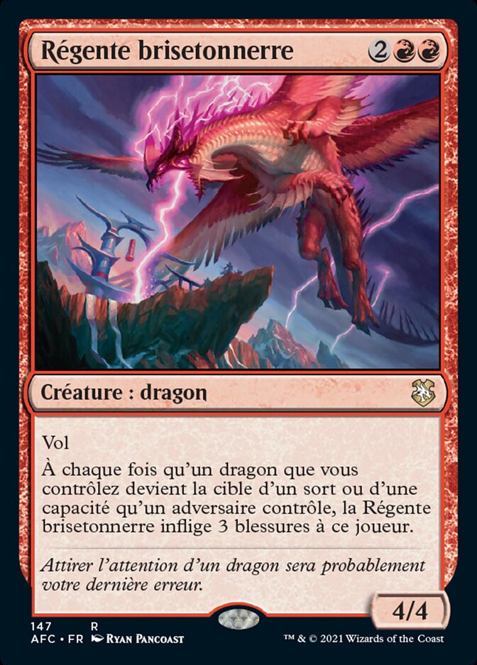 Régente brisetonnerre