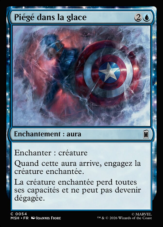 Piégé dans la glace