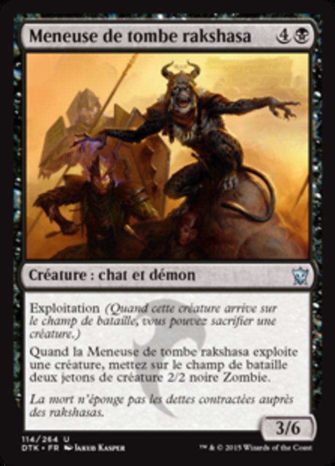 Meneuse de tombe rakshasa