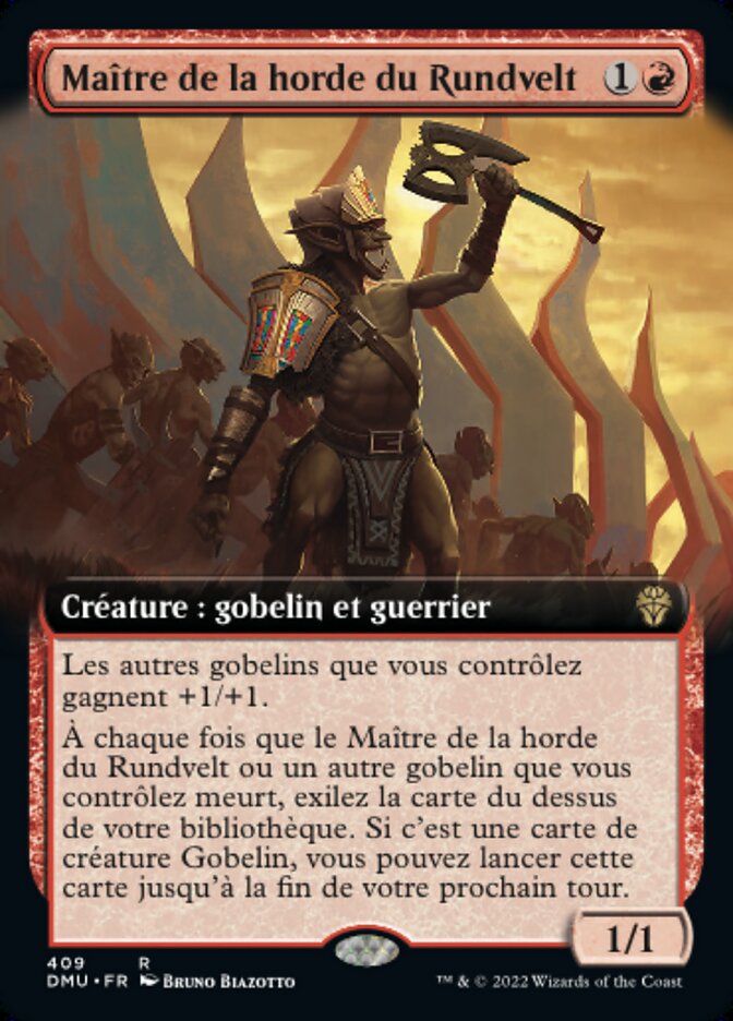 Maître de la horde du Rundvelt