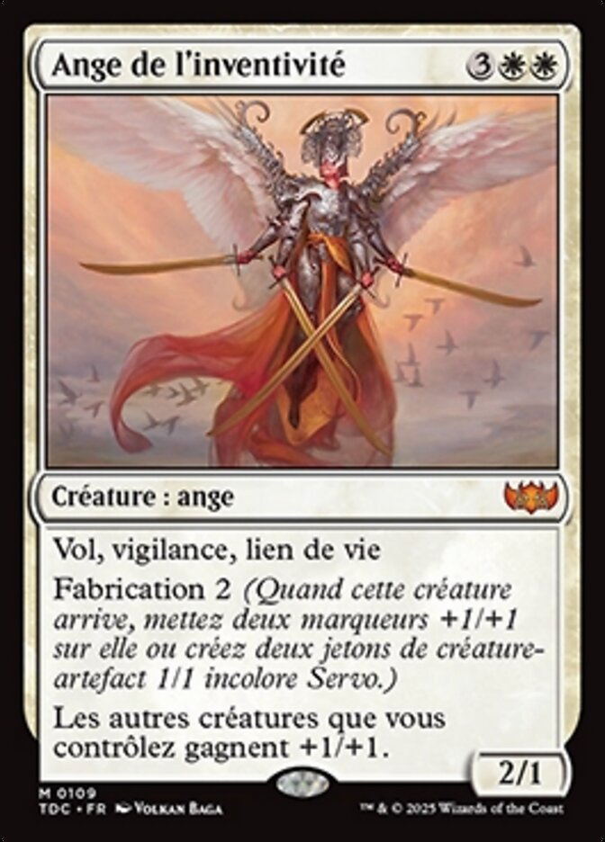 Ange de l'inventivité