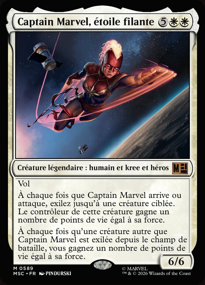 Captain Marvel, étoile filante