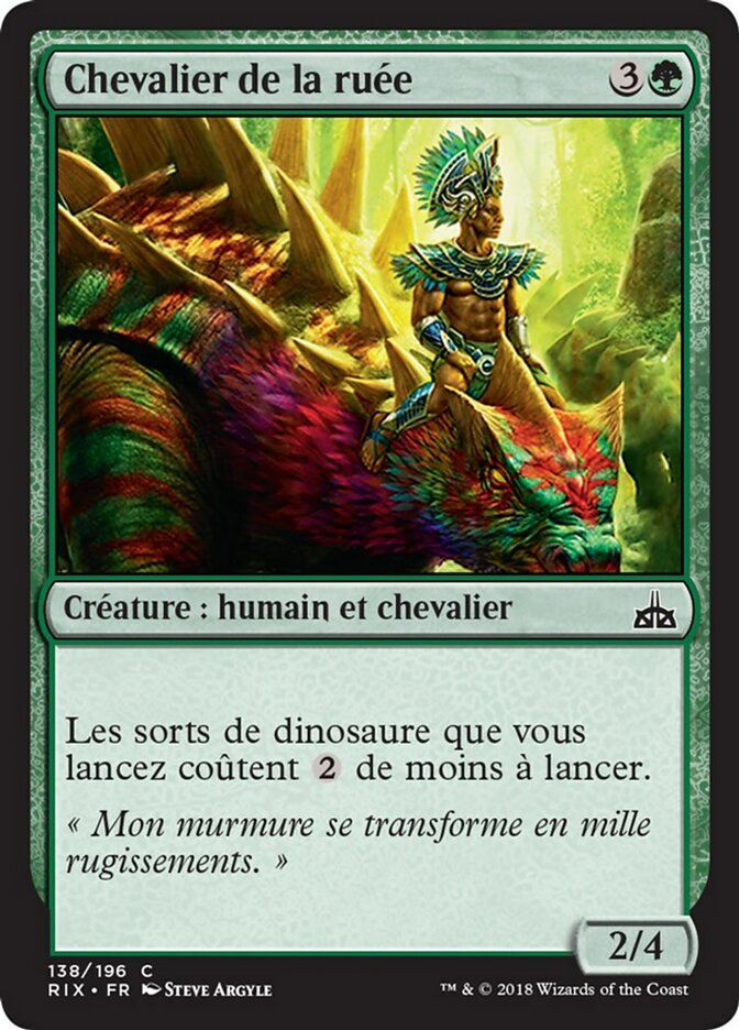 Chevalier de la ruée