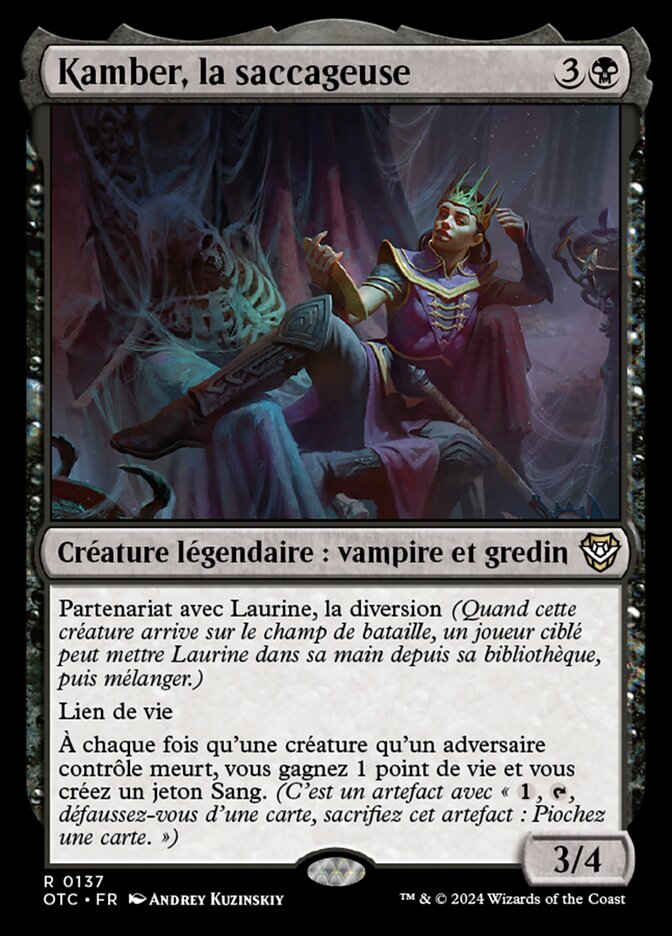 Kamber, la saccageuse