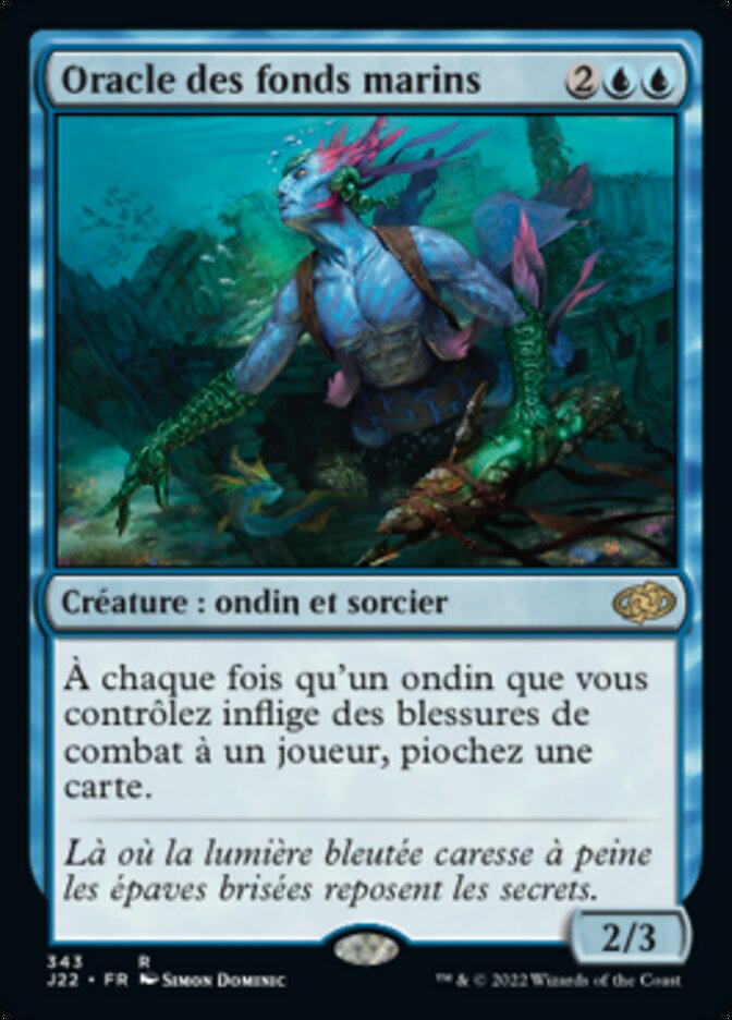 Oracle des fonds marins