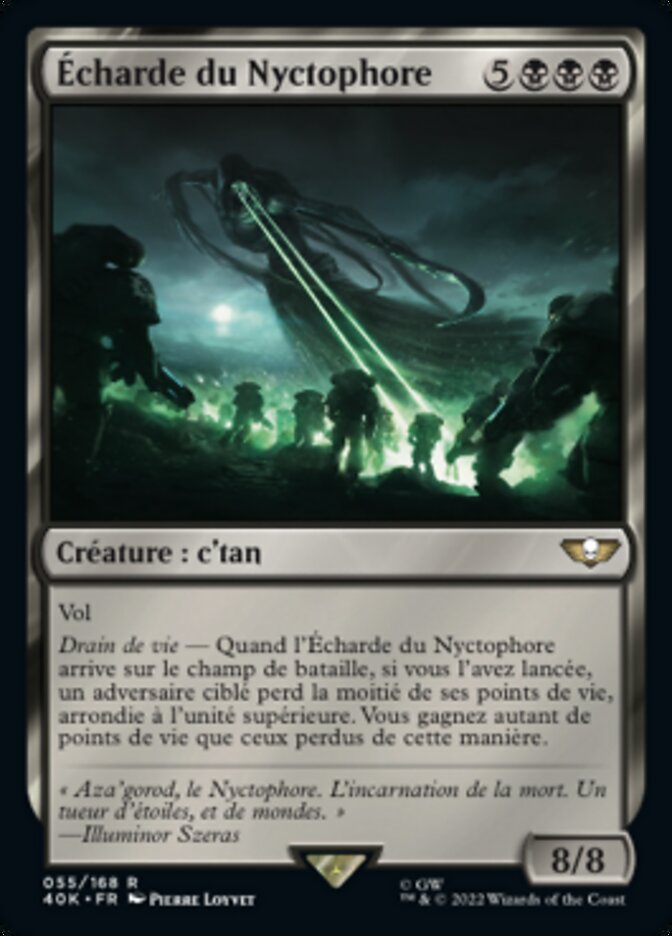 Écharde du Nyctophore