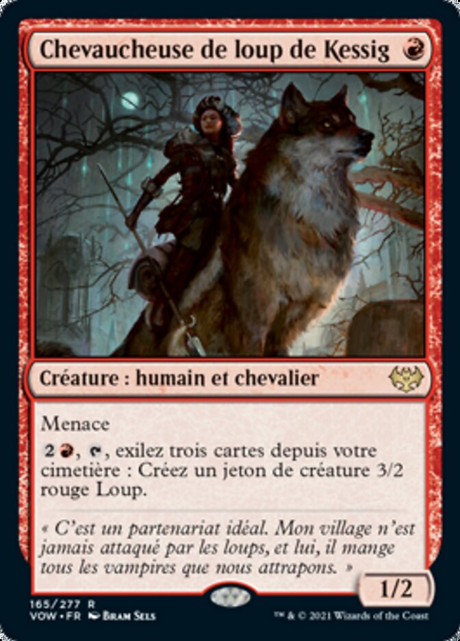 Chevaucheuse de loup de Kessig