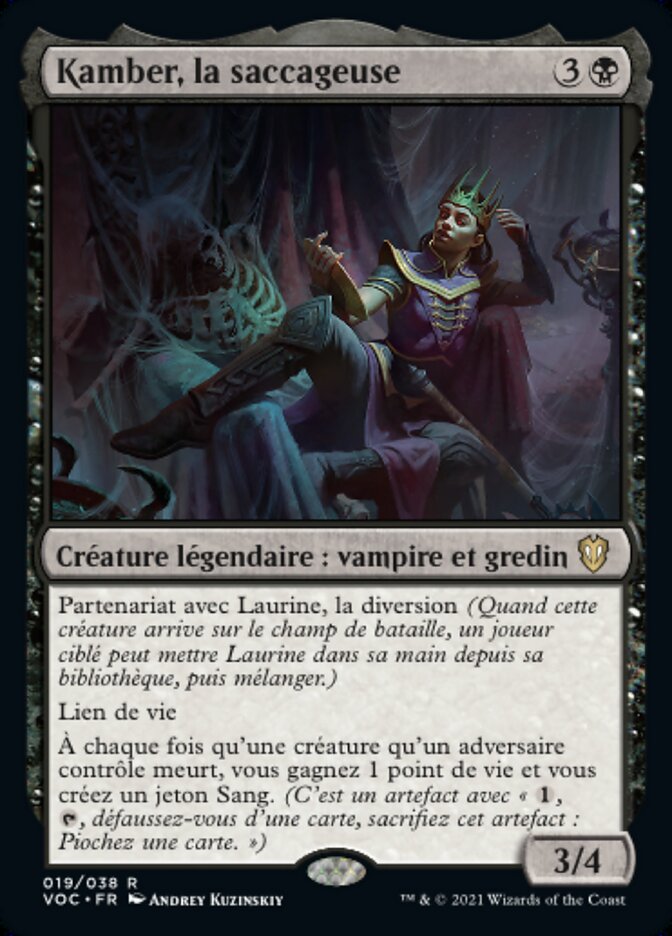 Kamber, la saccageuse