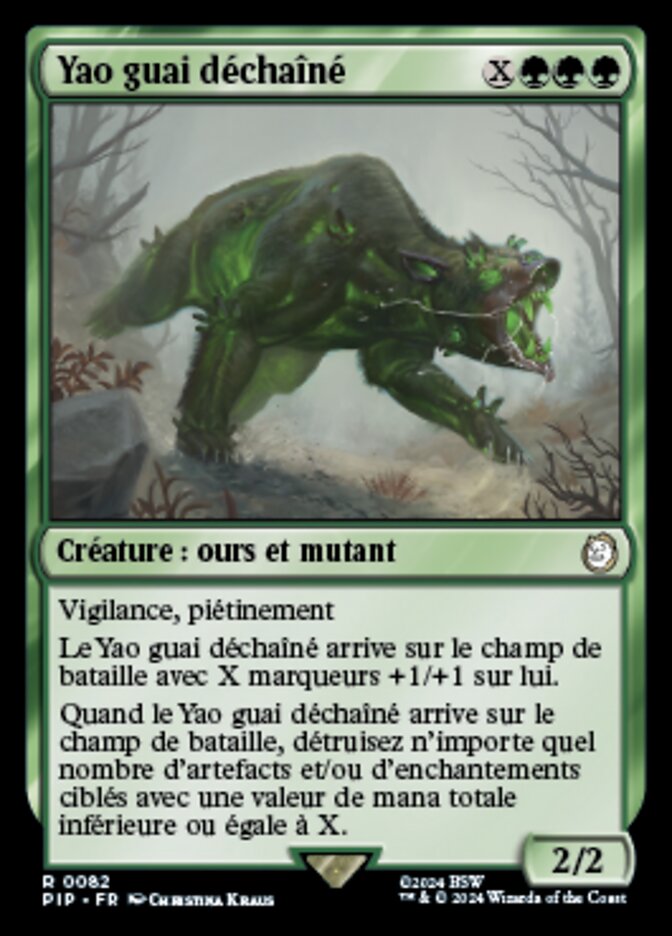 Yao guai déchaîné