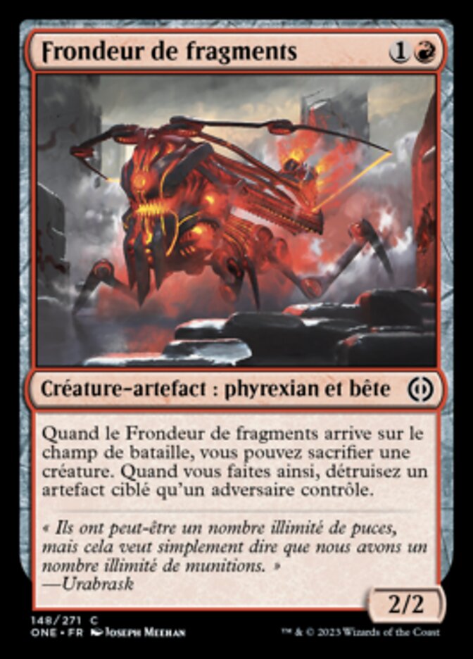 Frondeur de fragments