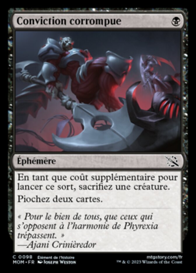 Conviction corrompue