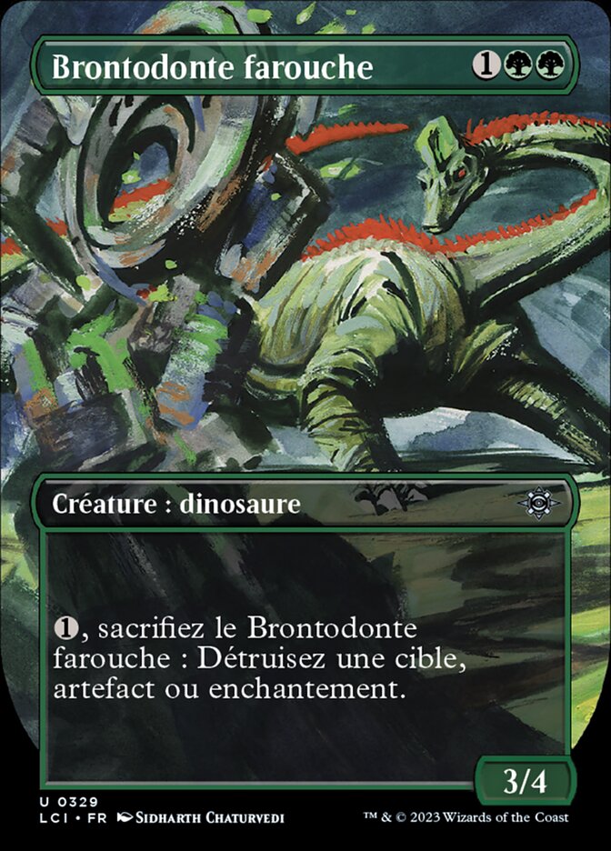 Brontodonte farouche