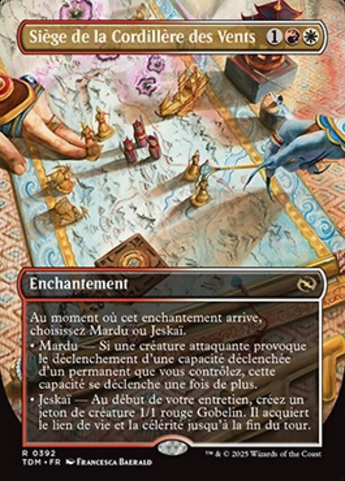 Siège de la Cordillère des Vents