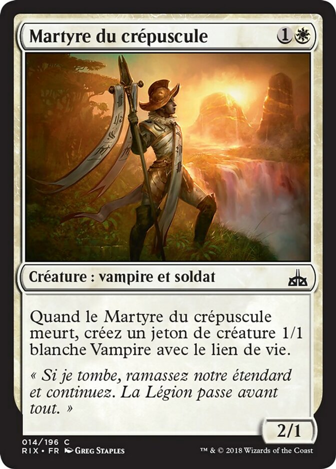 Martyre du crépuscule