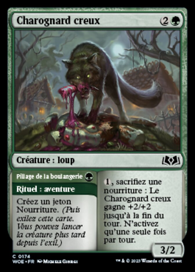Charognard creux