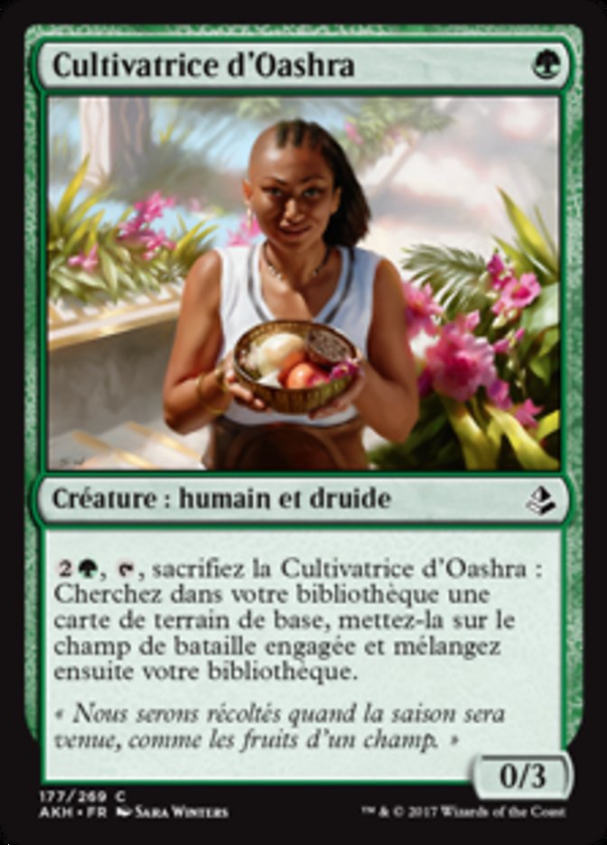 Cultivatrice d'Oashra