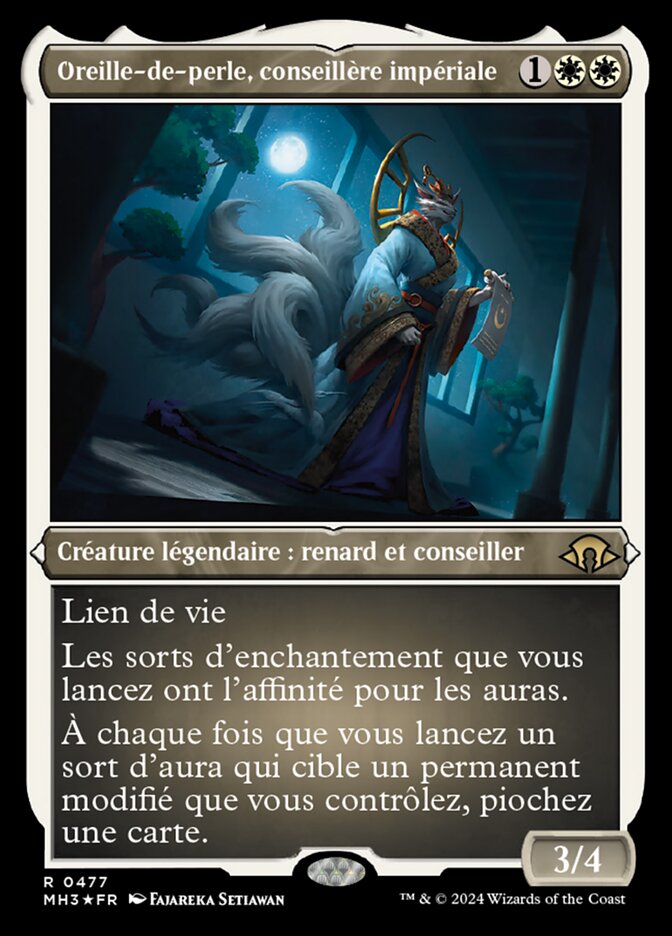 Oreille-de-perle, conseillère impériale