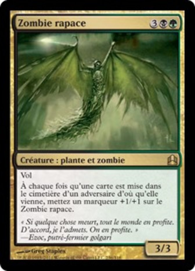 Zombie rapace