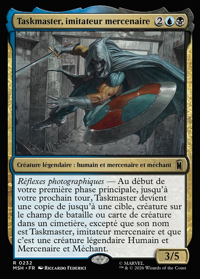 Taskmaster, imitateur mercenaire