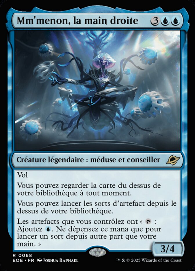 Mm'menon, la main droite