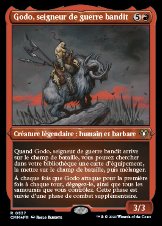 Godo, seigneur de guerre bandit