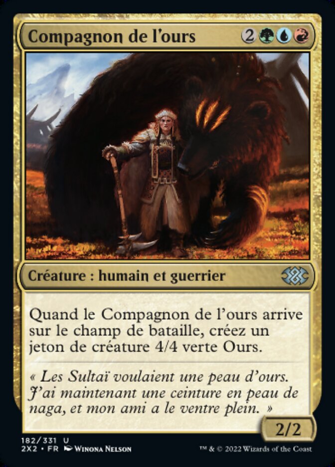 Compagnon de l'ours