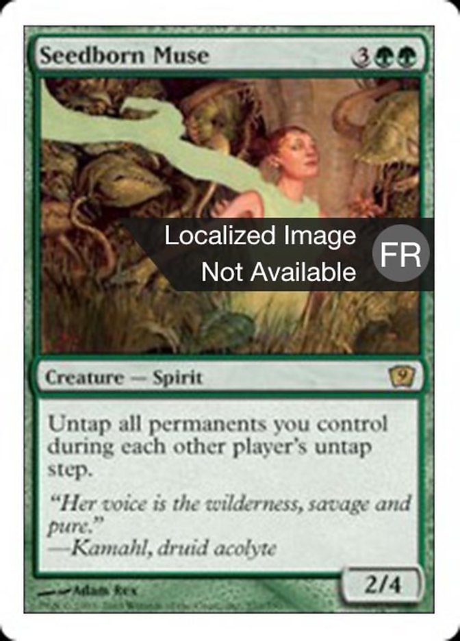 Muse née des graines