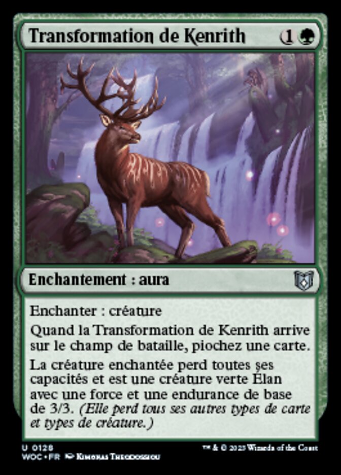 Transformation de Kenrith