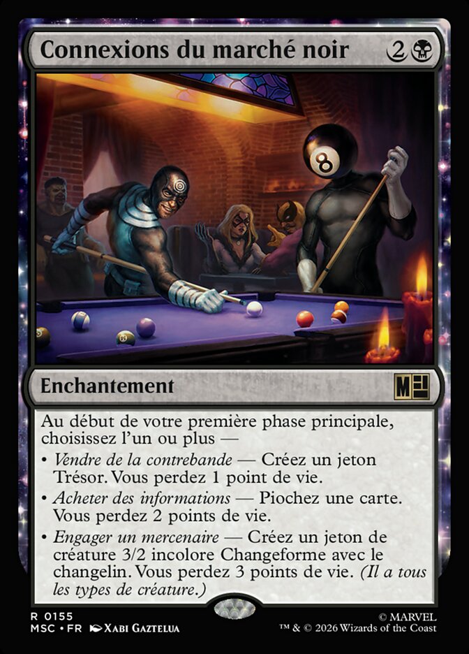 Connexions du marché noir