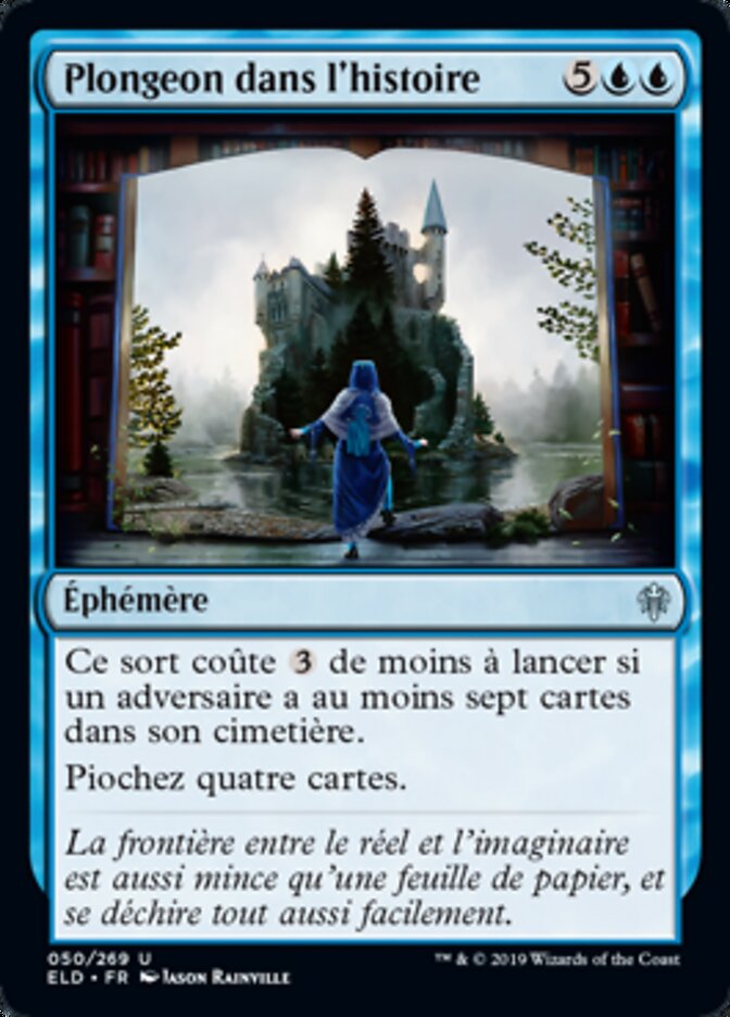 Plongeon dans l'histoire