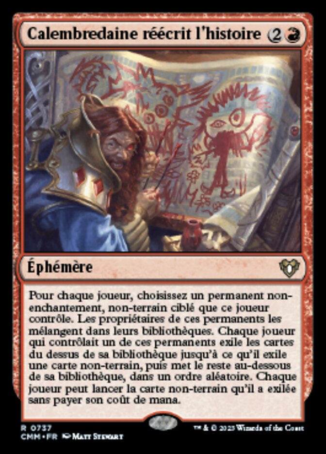 Calembredaine réécrit l'histoire