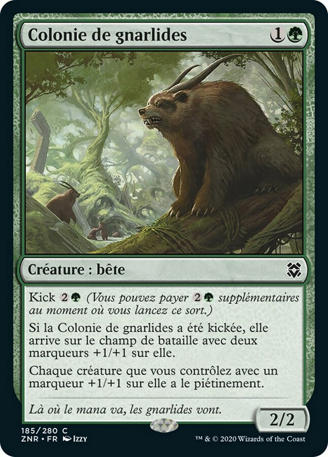 Colonie de gnarlides