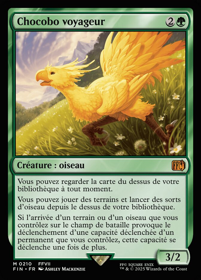 Chocobo voyageur