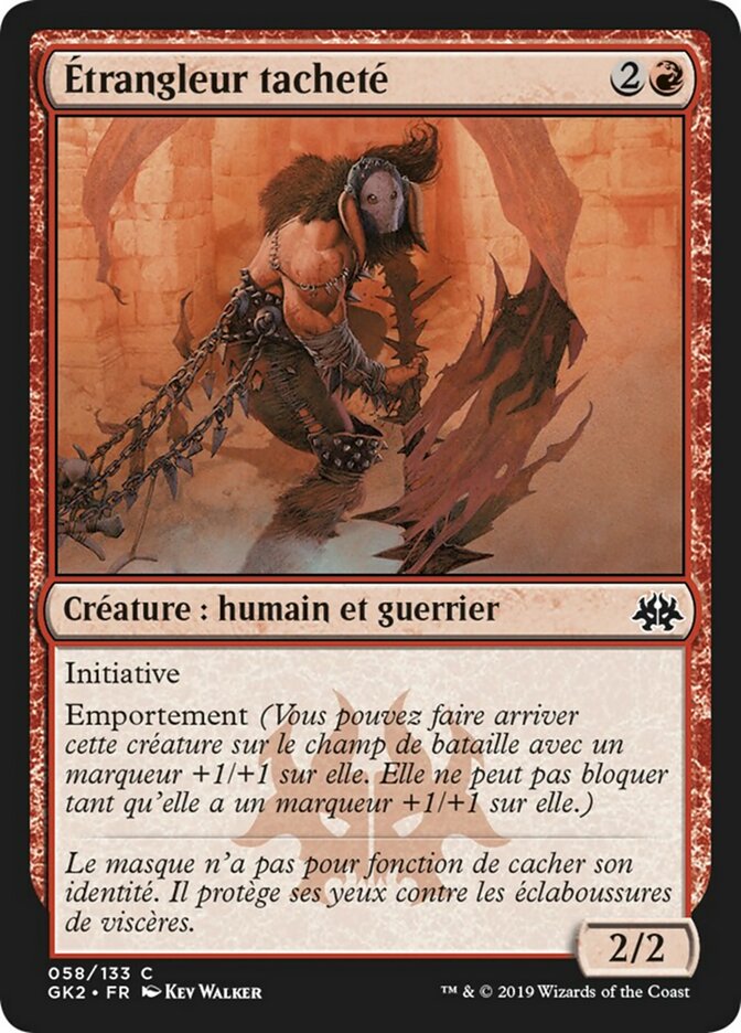 Étrangleur tacheté