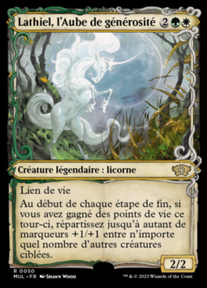 Lathiel, l'Aube de générosité