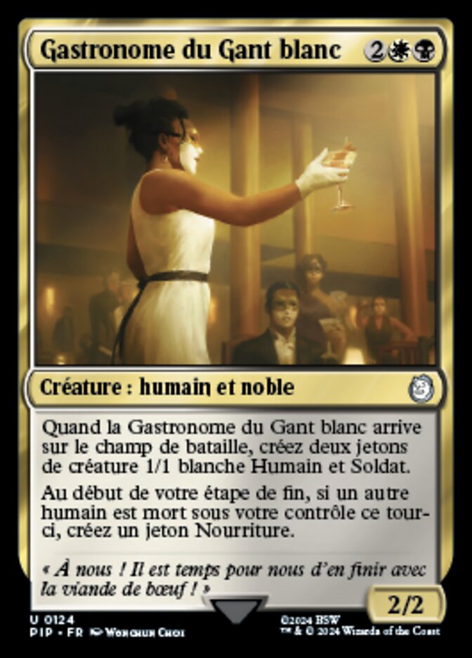 Gastronome du Gant blanc