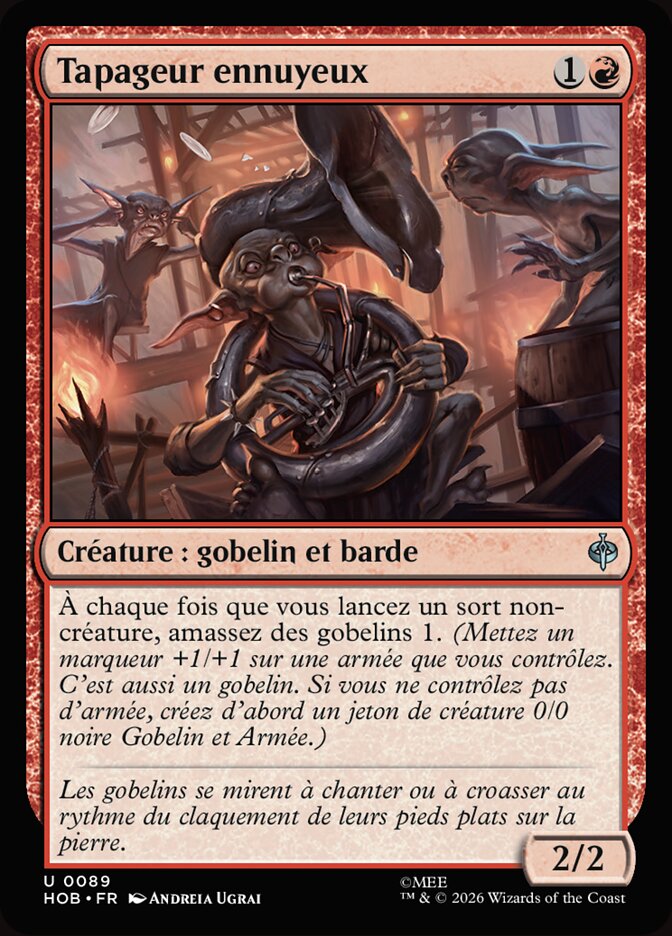 Tapageur ennuyeux