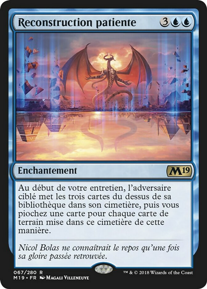 Reconstruction patiente