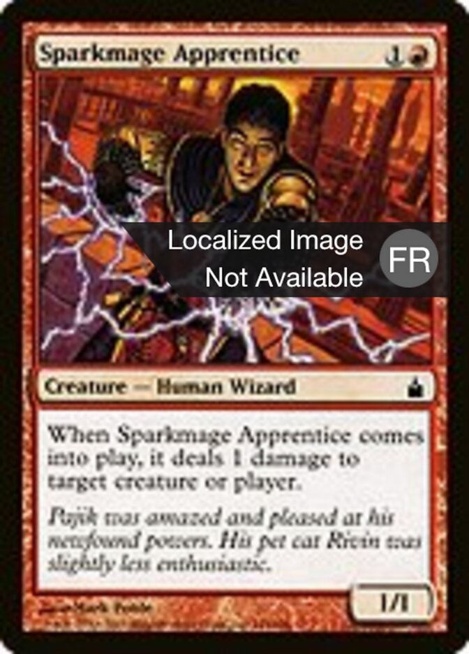 Apprenti étincemage