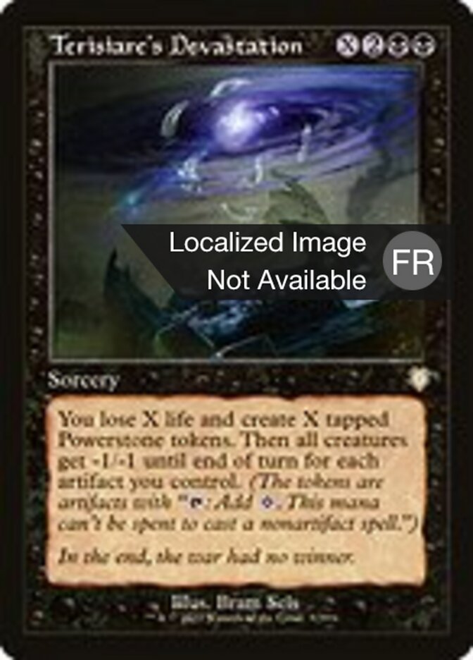 Destruction de Terisiare