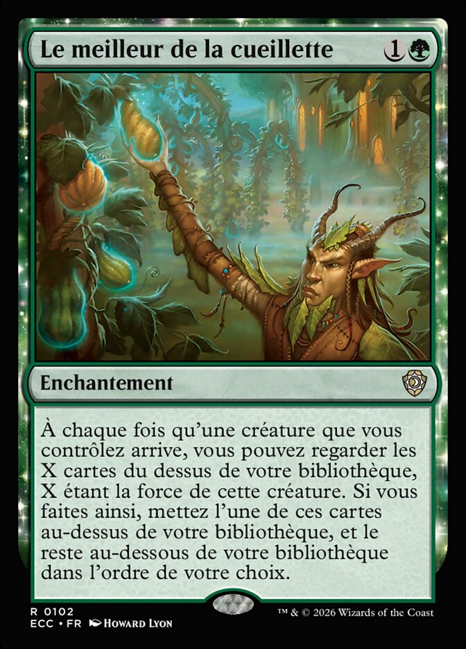 Le meilleur de la cueillette