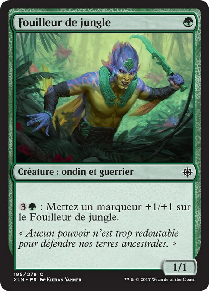 Fouilleur de jungle