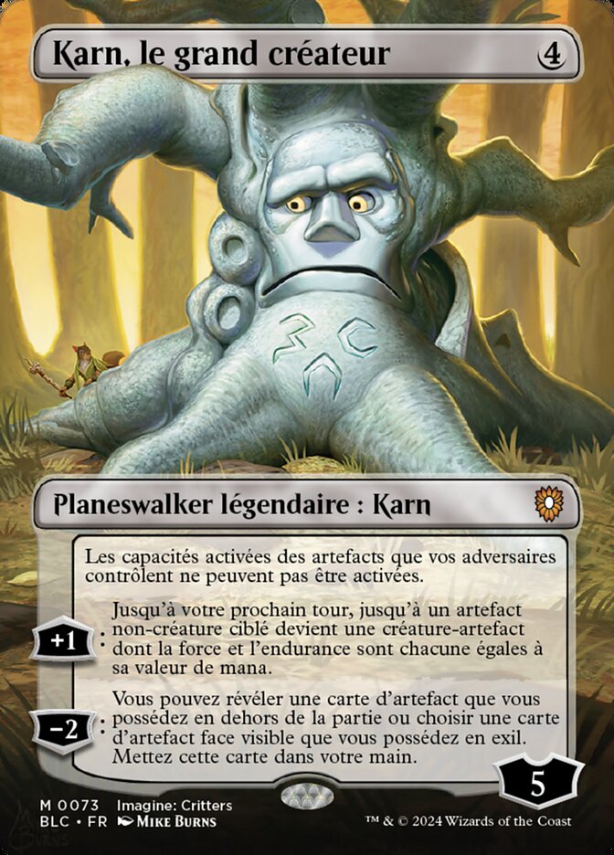 Karn, le grand créateur