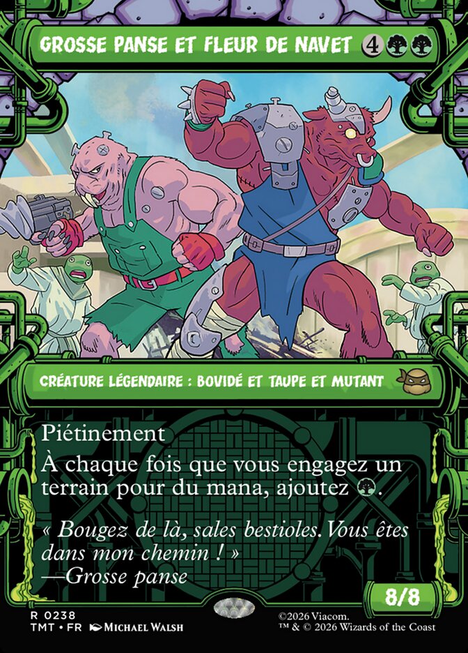 Grosse panse et Fleur de navet