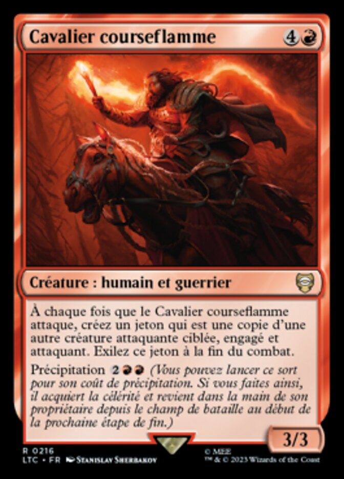 Cavalier courseflamme