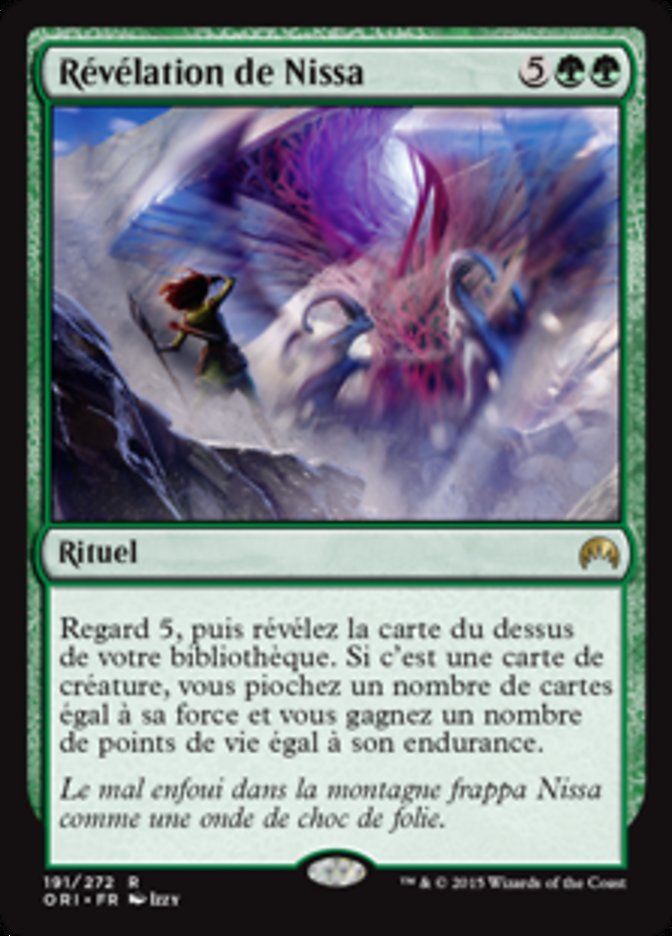 Révélation de Nissa