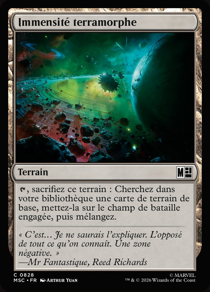 Immensité terramorphe