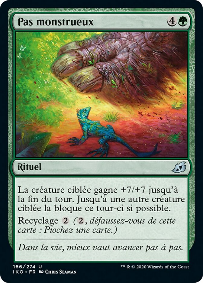 Pas monstrueux