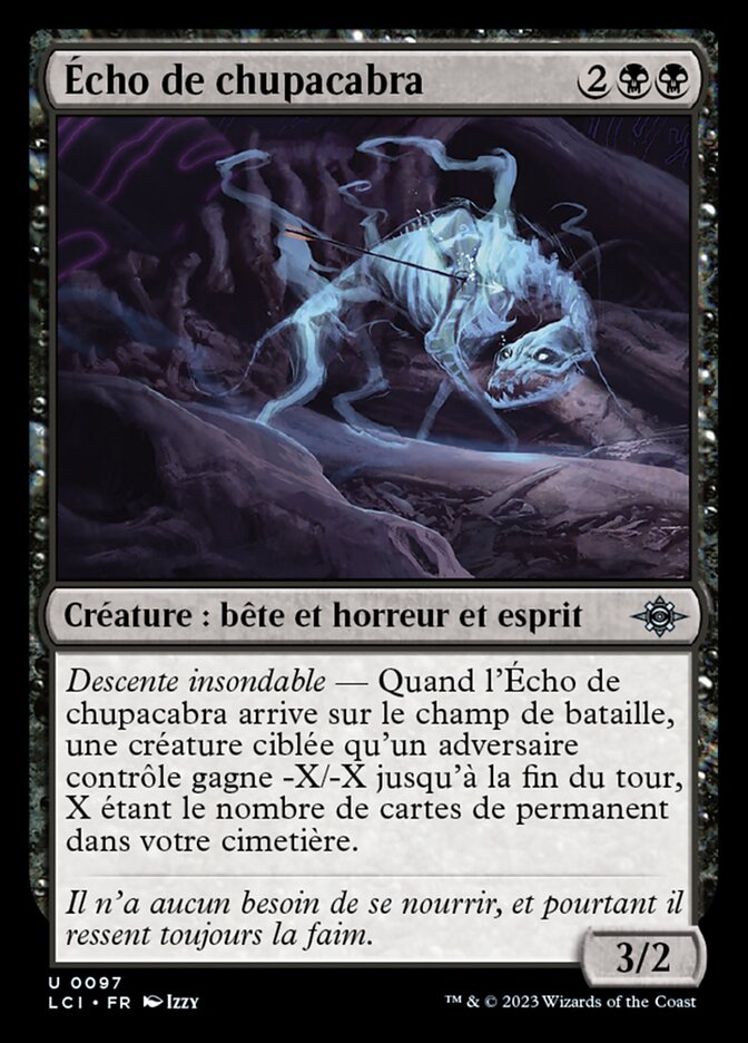 Écho de chupacabra